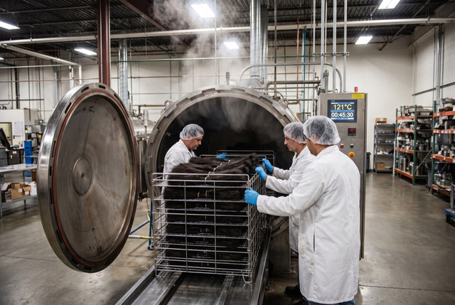 Batch121 — sterilised, on the record