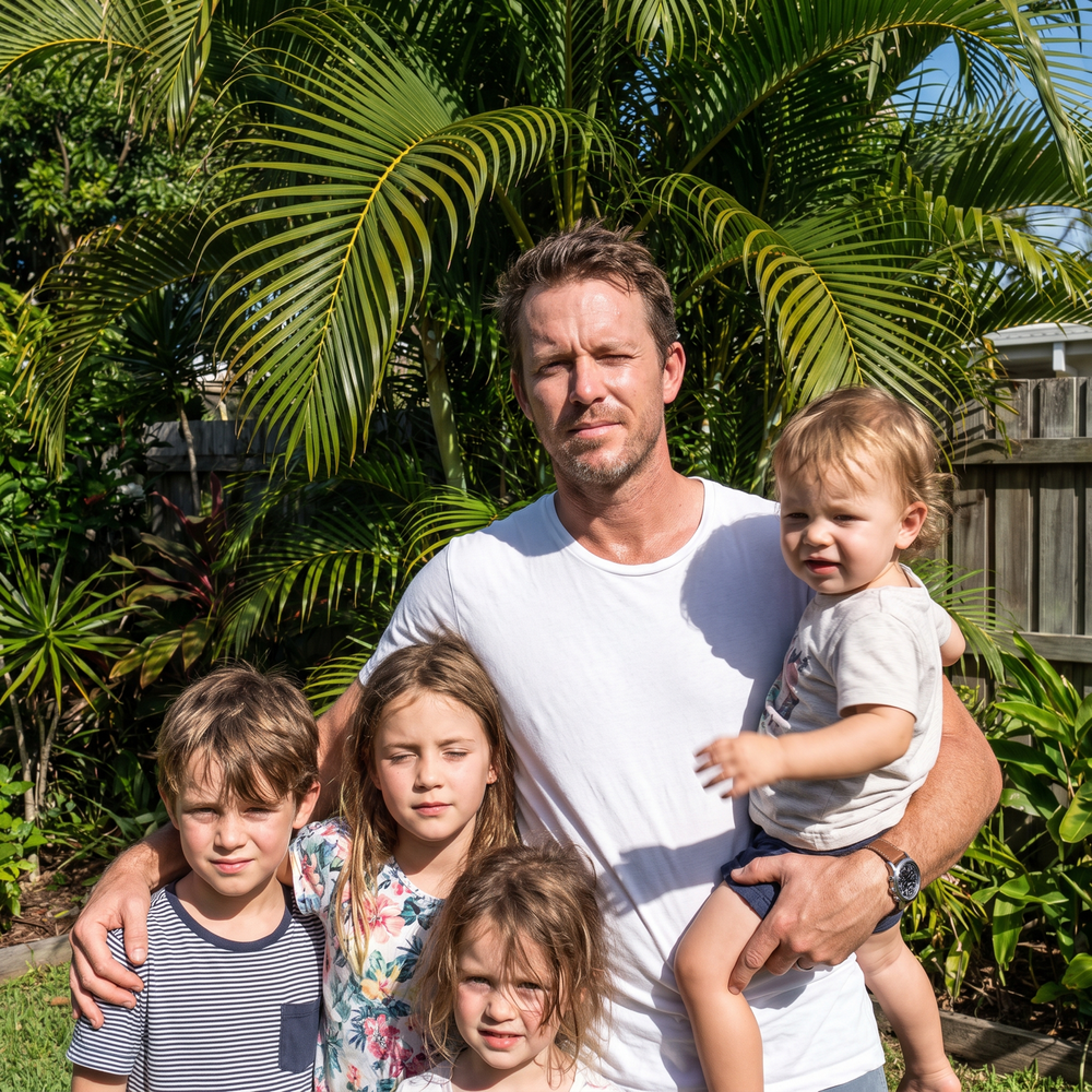 OrinHealth founder with his four children